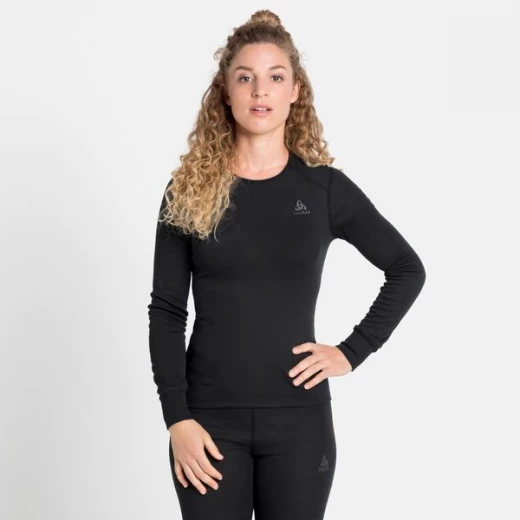 Odlo T-SHIRT FEMME ACTIVE WARM ECO NOIR 5 Odlo T-SHIRT FEMME ACTIVE WARM ECO NOIR – Image 3