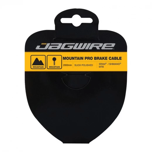 JAGWIRE CABLE DE FREIN PRO SLICK POLI 2000MM SHIMANO/SRAM 3 JAGWIRE CABLE DE FREIN PRO SLICK POLI 2000MM SHIMANO/SRAM